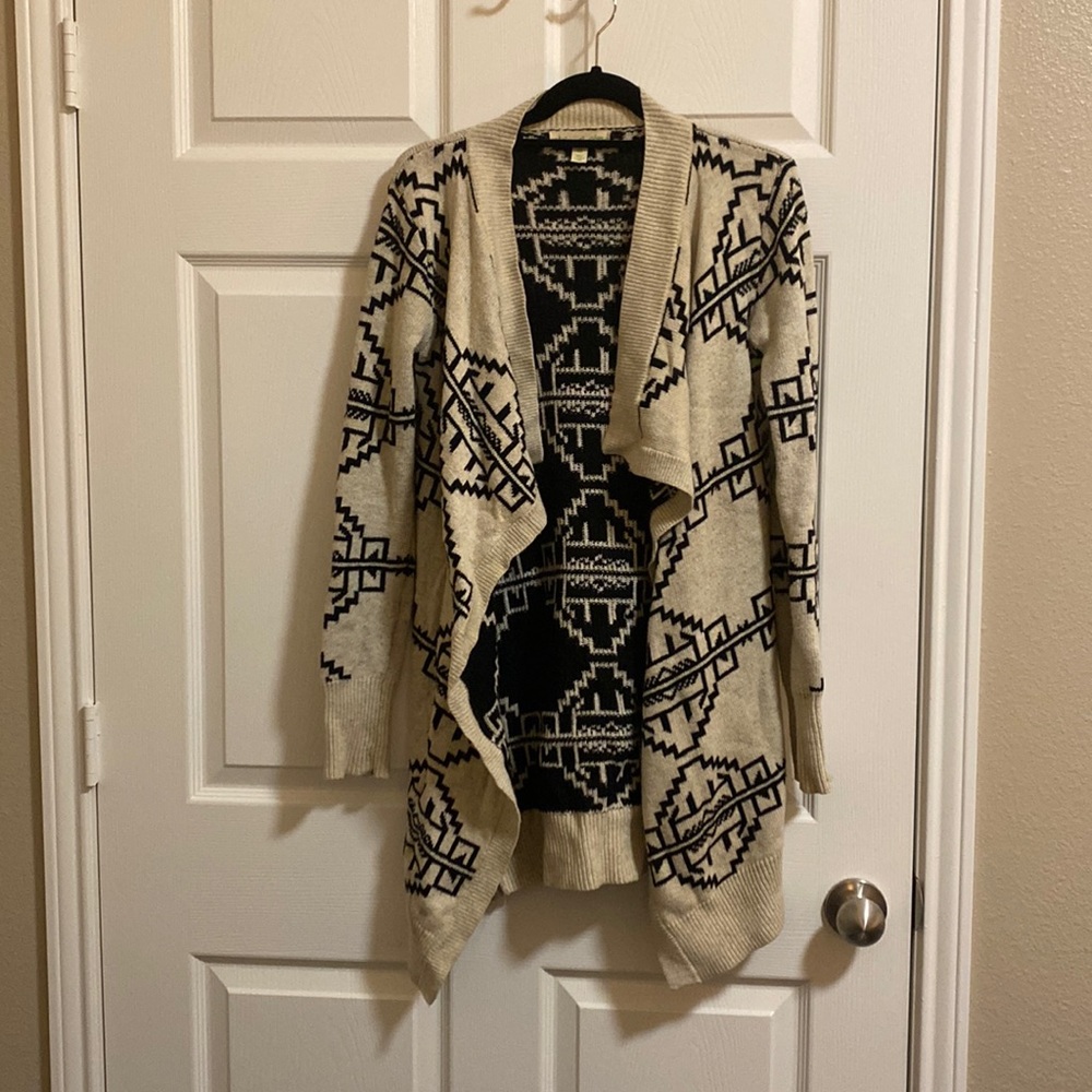 Tan cardigan